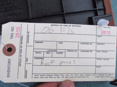 Bentley Flying Spur headliner front trim bow molding brown