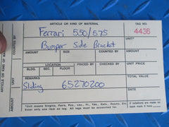 Ferrari 550 575 front rear bumper side sliding bracket #4436