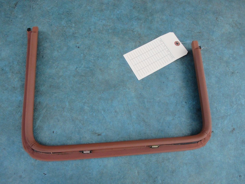 Bentley Continental Flying Spur sunroof right trim ring molding brown #2542