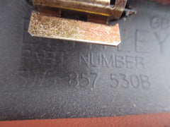 Bentley Continental Flying Spur sunroof right trim ring molding brown #2542