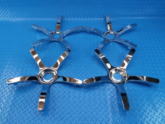 Bentley Gtc Gt Flying Spur 20" chrome wheel center caps 4pcs #9850