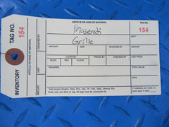 Maserati Ghibli front grille #0154