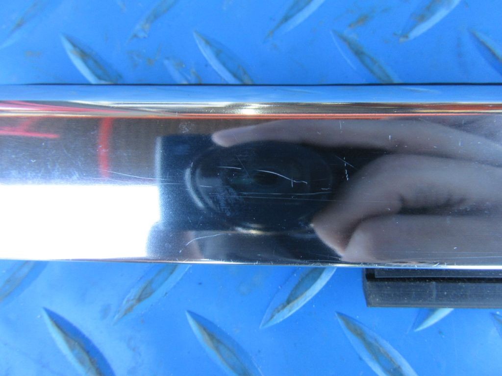 Rolls Royce Ghost left rear door window lower chrome trim #8360