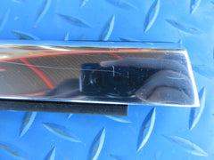 Rolls Royce Ghost left rear door window lower chrome trim #8360