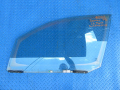 Bentley Continental Flying Spur left front door glass without brackets #0112