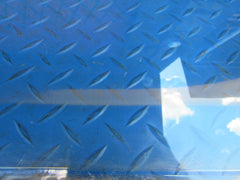 Bentley Continental Flying Spur left front door glass without brackets #0112