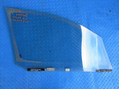 Bentley Continental Flying Spur left front door glass without brackets #0112