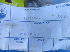 Ferrari 550 rear right passenger side cover trim moulding New OEM #4424