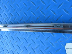 Rolls Royce Ghost right rear door window upper chrome trim #8355