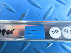 Rolls Royce Ghost right rear door window upper chrome trim #8355