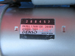 Maserati Ghibli Quattroporte Levante rebuilt starter #0113