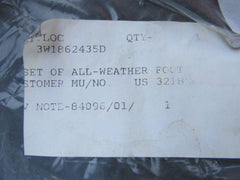 Bentley Continental GT GTC front all weather floor mats NEW OEM #8389