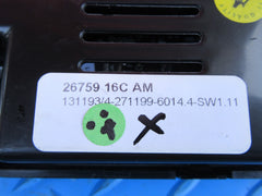 Maserati Quattroporte GranTurismo GranCabrio AC temperature control #0136