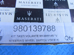 Maserati Quattroporte GranTurismo GranCabrio steering wheel switches #0145