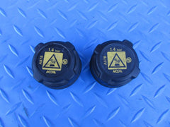Maserati Ghibli Quattroporte radiator coolant reservoir caps 2pc #1558