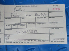 Bentley Flying Spur GT front side fender liner support bracket #4364