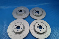 Mercedes S63 S65 Cl63 Cl65 Amg front & rear brake rotors TopEuro #9867