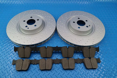Mercedes S63 S65 Cl63 Cl65 Amg front brake pads & rotors TopEuro #9872