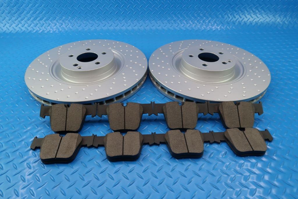 Mercedes S63 S65 Cl63 Cl65 Amg front brake pads & rotors TopEuro #9872