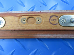 Rolls Royce Phantom left quarter panel interior wood trim #6045