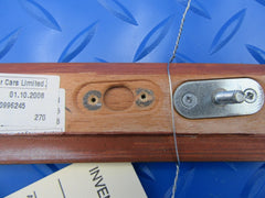 Rolls Royce Phantom left quarter panel interior wood trim #6045