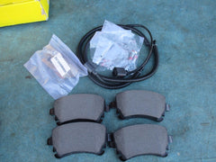 Bentley Gt Gtc Flying Spur rear Textar rotor brakes brake pads set #4926