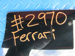 Ferrari 812 Superfast rear back engine glass #2970