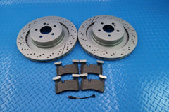 Mercedes Benz E63 AmgS C63 Cls63 Amg rear brake pads & rotors TopEuro #9861