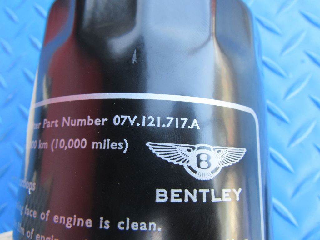 Bentley Mulsanne oil filter OEM #1608
