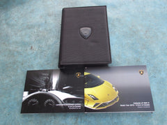 2013 Lamborghini Gallardo Lp 560-4 560 4 owners maualbooks pouch