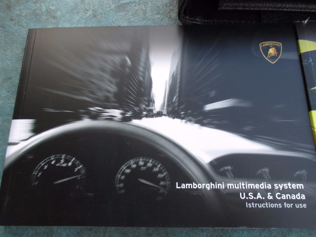 2013 Lamborghini Gallardo Lp 560-4 560 4 owners maualbooks pouch