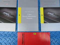 Ferrari 458 Spider owner's service manual and handbooks #2980
