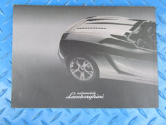 Lamborghini Gallardo Spyder owner's handbook #0107