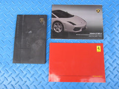 Lamborghini Gallardo LP560-4 owners roadside assistance infotainment handbooks #0106