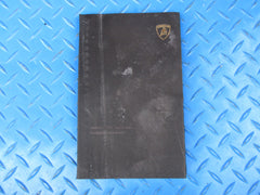 Lamborghini Gallardo LP560-4 owners roadside assistance infotainment handbooks #0106