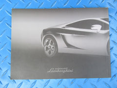Lamborghini Gallardo warranty and scheduled maintenance plan booklet #2982