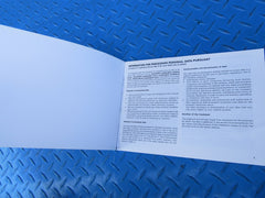 Lamborghini Gallardo warranty and scheduled maintenance plan booklet #0101