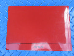 Ferrari 360 430 599 612 infotainment booklet in Spanish Dutch Danish Norwegian #2986