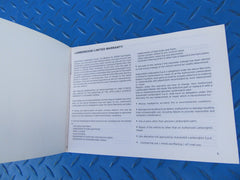 Lamborghini Gallardo warranty and scheduled maintenance plan booklet #2987