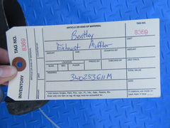 Bentley Continental GT GTC left exhaust muffler #8369