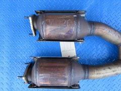 Bentley Continental Flying Spur GT GTC rear catalytic converters cat exhaust mid pipe #8362