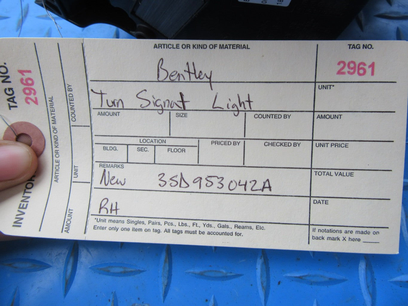 Bentley Continental GT GTC right turn signal light NEW #2961