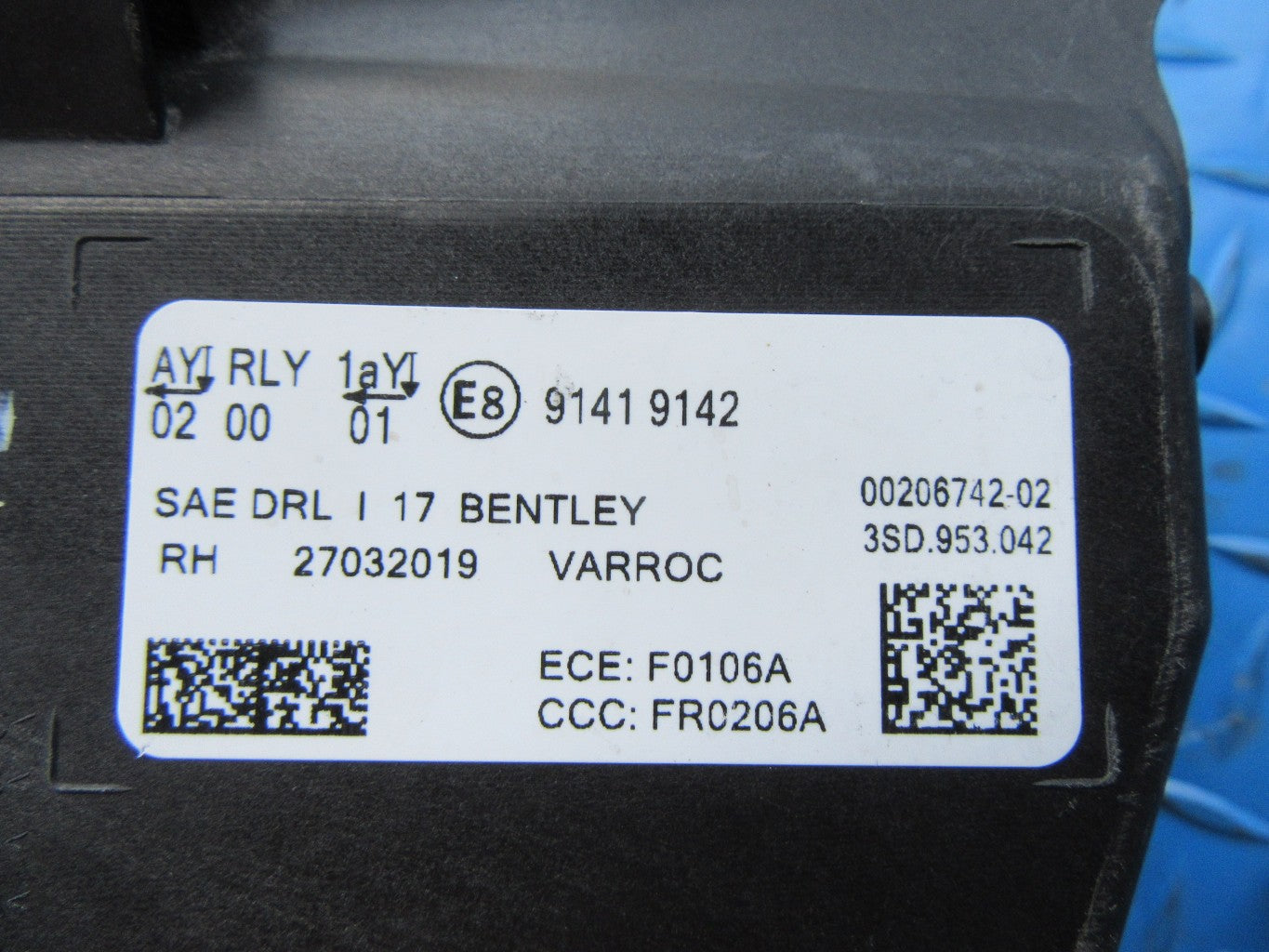 Bentley Continental GT GTC right turn signal light #2960