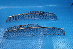 Bentley Continental Flying Spur front bumper chrome grille left & right #9889