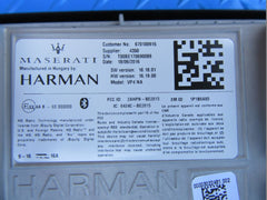 Maserati Ghibli touch screen information radio gps display #8419