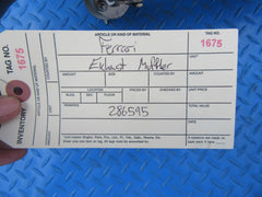 Ferrari F12 Berlinetta TDF right rear exhaust muffler silencer #1675