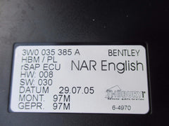 Bentley Gt Gtc Flying Spur cm rsap phone module ecu tested #2801