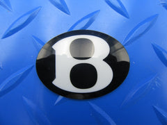 Bentley Flying Spur GT GTC Grill black B badge hood emblem #6002