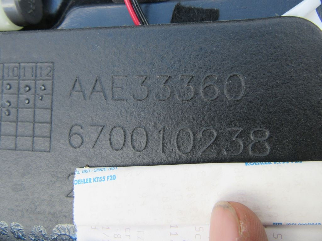 Maserati Quattroporte dashboard tan black #7427