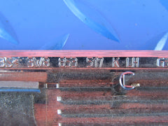 Bentley Continental GT GTC left fender chrome trim #2937